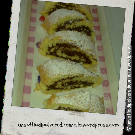 GâTEAU ROULE’ AU NUTELLA, OVVERO IL ROTOLO ALLA NUTELLA