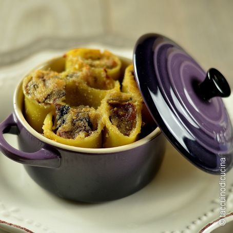 Paccheri al radicchio tardivo di Treviso