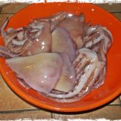 Calamari ripieni - Tappa 1