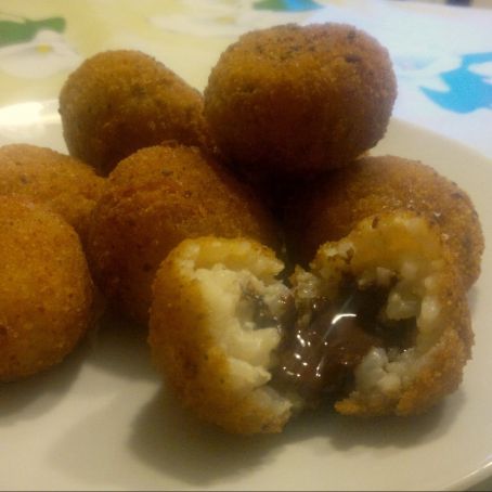 Arancine al cioccolato