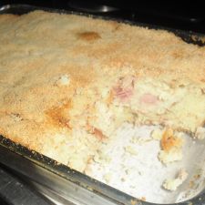 Pizza di patate al forno