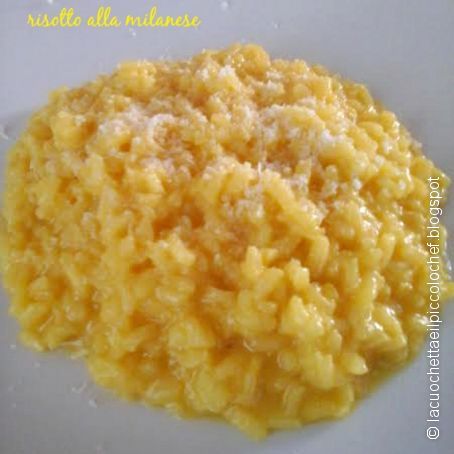 Il riso giallo o risotto alla milanese
