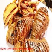 Hasselback Sweet Potatoes di Gloria KitchenUSA