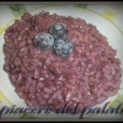 Risotto ai mirtilli