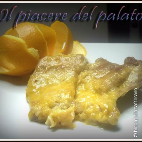 Coniglio all'arancia