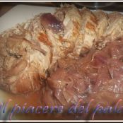 Girello di vitello con cipolle