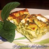 Lasagne di zucchine e ricotta