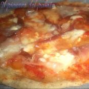 Pizza integrale senza lievito