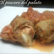 Involtini di carne in umido