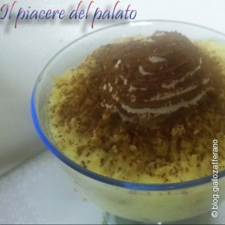 Tiramisu all'ananas (monoporzione)