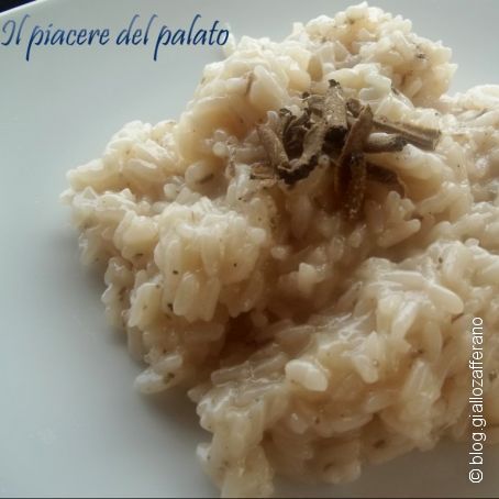 Risotto al tartufo nero