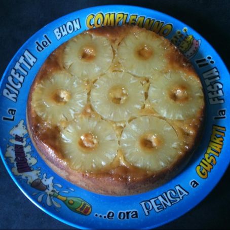 TORTA ROVESCIATA ALL'ANANAS