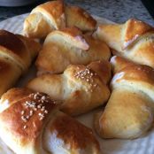 Cornetti salati di pasta brioche - Tappa 5