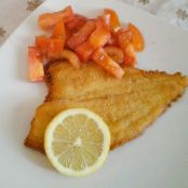 Filetto di platessa impanato e fritto