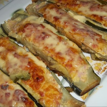 Zucchine ripiene di salmone