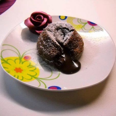 Flan tortino cuore morbido