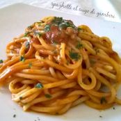 Spaghetti al Sugo di Gamberi