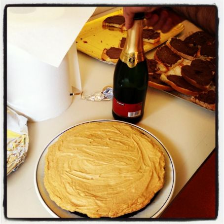 Torta arabica con crema al caffè