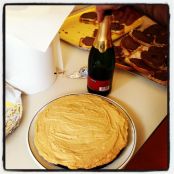 Torta arabica con crema al caffè