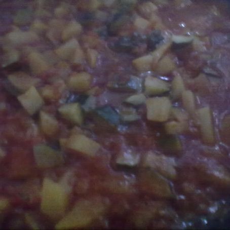 Pasta con zucchine e patate