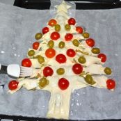 Albero di Natale di pasta sfoglia - Tappa 5