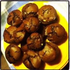 Triple chocolate muffins