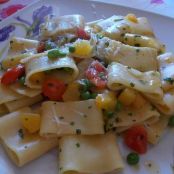 Pasta zucca e piselli