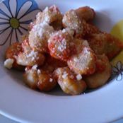 Gnocchi di melanzane al pomodoro