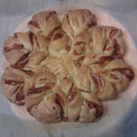 Fiore di pan brioche alla nutella