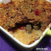 Crumble di zucca e verdure