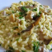 RISOTTO CON PORCINI E SALSICCIA