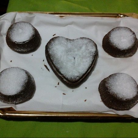 Tortino al cioccolato con cuore morbido