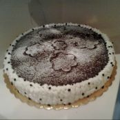 TORTA AL CIOCCOLATO CON CREMA AL LATTE