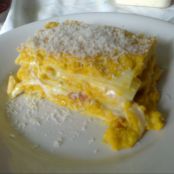 Lasagne con zucca, speck e scamorza