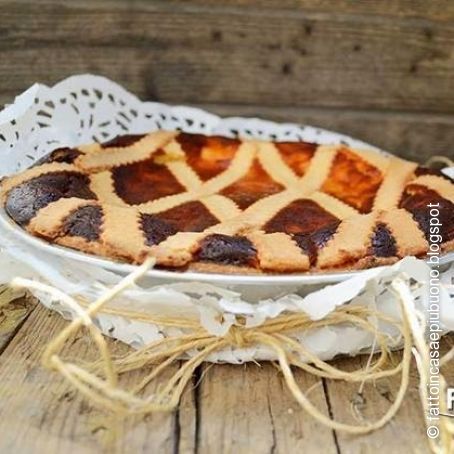 Pastiera napoletana con canditi bianchi
