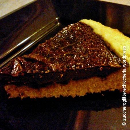 Crostata morbida con crema alle nocciole