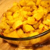 Patate rosticciate al curry