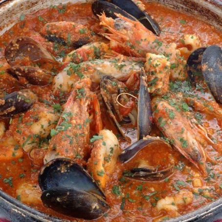 Zuppa di pesce alla cagliaritana