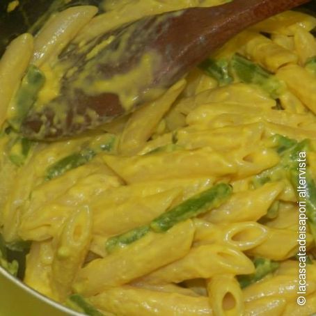 Pennette con i fagiolini