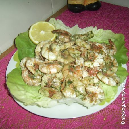 GAMBERI AL VINO BIANCO