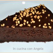 Torta con ricotta e gocce di cioccolato