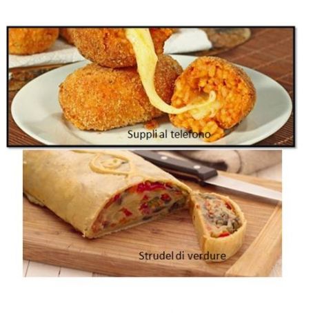 suppli al telefono e strudel