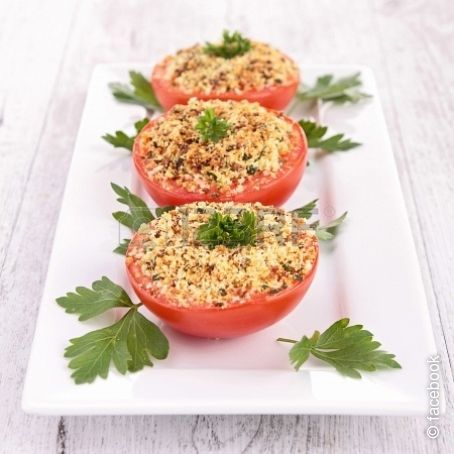 Pomodori al forno ripieni di carne macinata