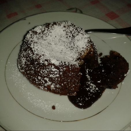 Tortino con cuore di cioccolato