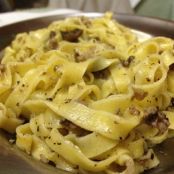 Tagliatelle ai funghi facili