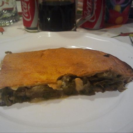 Pizza con la scarola alla napoletana