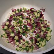 Risotto alle Zucchine - Tappa 1