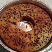 Ciambella allo yogurt con scaglie di cioccolato