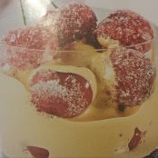 Zabaione con Ciliegie Brinate