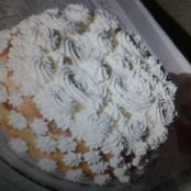 Torta con mele i zucchero  bruciato